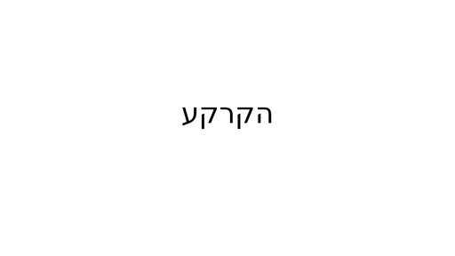 על הקרקע וסוגיה